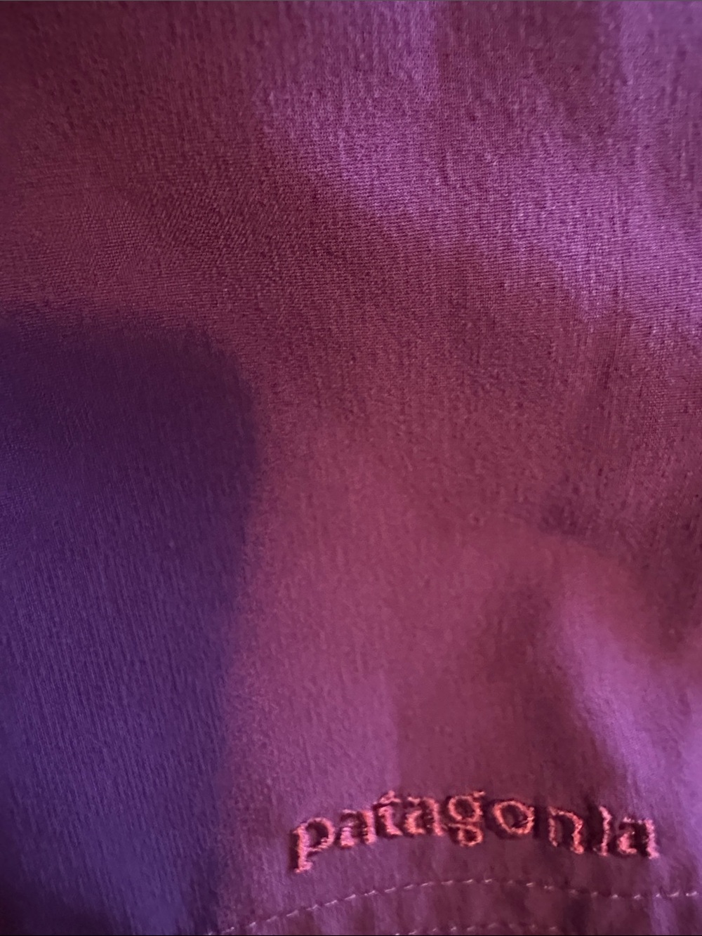 Patagonia Purple women’s Shorts with Drawstring - Picture 4 of 9